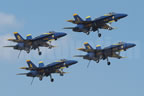 McDonnell Douglas F/A-18C Hornet BLUEANGELS 